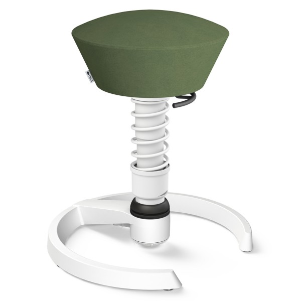 Aeris Swopper Mikrofaser grün mit Gleitern - Gestell weiß 