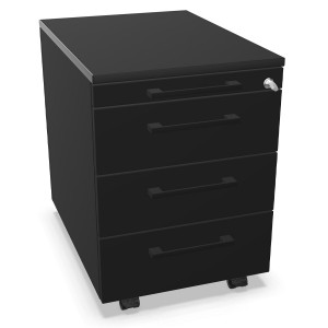 Palmberg Rollcontainer ORGA PLUS 333+1 schwarz Palmberg Rollcontainer ORGA PLUS 333+1 schwarz