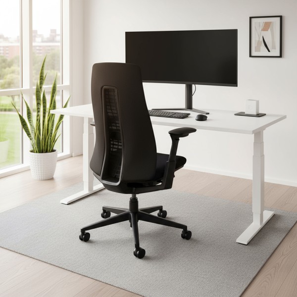 HAWORTH Fern Bürodrehstuhl - Beispielbild schwarz