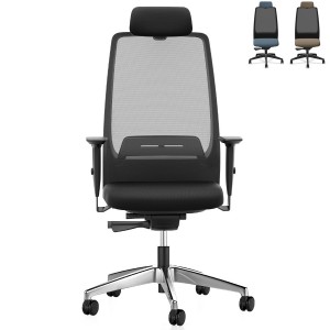 Interstuhl AIMis1 (1S33) Bürostuhl mit Kopfstütze Netzrücken viele Farben Interstuhl AIMis1 (1S33) Bürostuhl mit Kopfstütze Netzrücken viele Farben