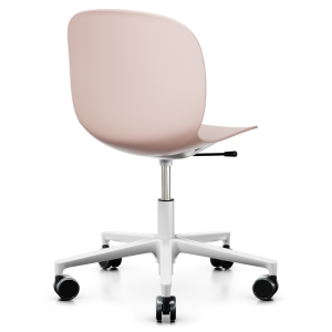 Profim Noor (6070) Bürostuhl Sitzschale rosa ohne Armlehnen - Rückansicht Profim Noor (6070) Bürostuhl Sitzschale rosa ohne Armlehnen - Rückansicht