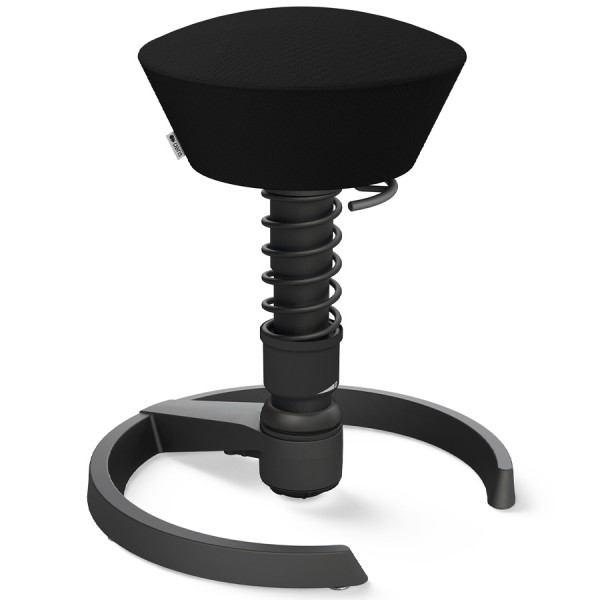 Aeris Swopper Select Wolle schwarz - Gleiter - Gestell schwarz - Standardfeder