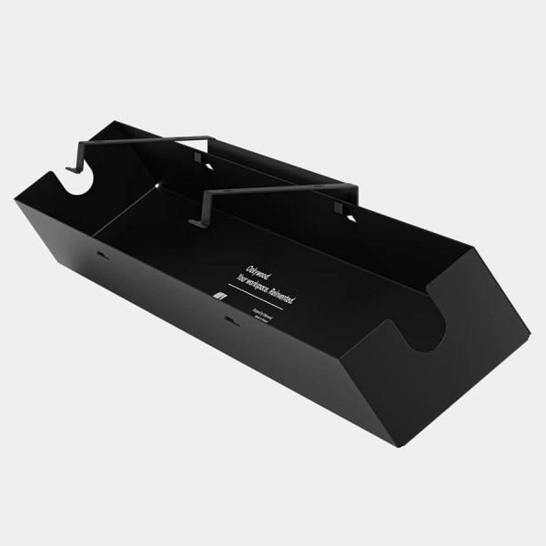 Oakywood Kabelwanne-Tray schwarz klein