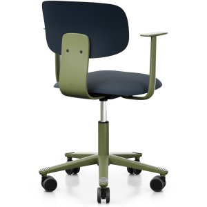 HAG Tion 2140 Bürostuhl Crowberry mit Armlehnen - Sitz Stoff Cura - Rückenschale Kunststoff HAG Tion 2140 Bürostuhl Crowberry mit Armlehnen - Sitz Stoff Cura - Rückenschale Kunststoff