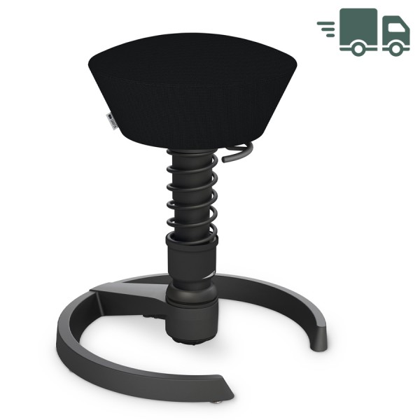 Aeris Swopper Cura schwarz | Gestell schwarz | Gleiter