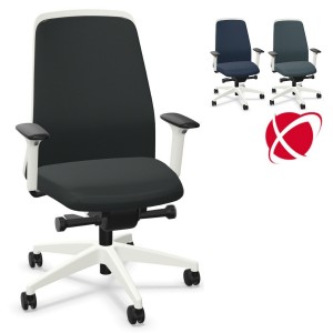 Interstuhl EVERYis1 EV361 FLEXTECH Bürostuhl weiß mit Chillback Rückenlehne Interstuhl EVERYis1 EV361 FLEXTECH Bürostuhl weiß mit Chillback Rückenlehne