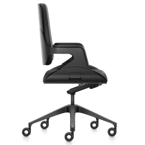 Interstuhl SIlver 262S Metall schwarz - Bezug Leder schwarz Interstuhl SIlver 262S Metall schwarz - Bezug Leder schwarz