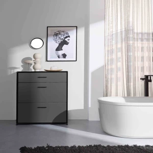 Bosse Highboard basaltgrau | Black Edition Bosse Highboard basaltgrau | Black Edition