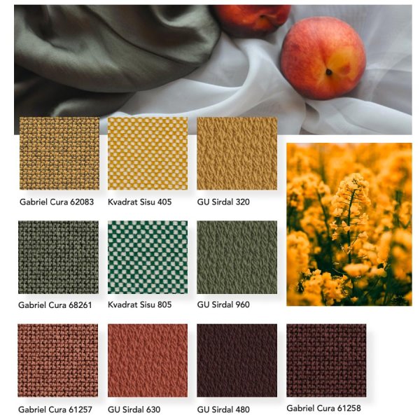 HAG Tion 2160 Bürostuhl Blush Rose | Sitz u. Rücken gepolstert | Stoff Cura 61257 HAG Tion - Stoff-Beispiele