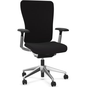 HAWORTH Zody (Comforto 89) Bürodrehstuhl schwarz mit Polsterrücken und Alugestell HAWORTH Zody (Comforto 89) Bürodrehstuhl schwarz mit Polsterrücken und Alugestell