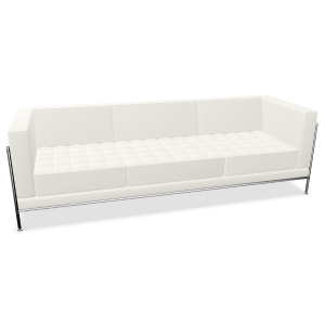 Bosse Modul Space Sofa in Leder Weiß Bosse Modul Space Sofa in Leder Weiß