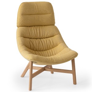Noti Mishell Soft XL Sessel mit Holzbeinen Stoff Hallingdal 65 407 Noti Mishell Soft XL Sessel mit Holzbeinen Stoff Hallingdal 65 407