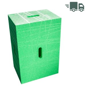 wp Xbrick Sitzwürfel Hocker multifunktionaler Baustein neongrün wp Xbrick Sitzwürfel Hocker multifunktionaler Baustein neongrün