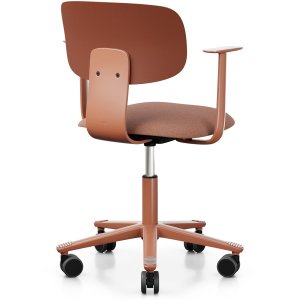 HAG Tion 2140 Bürostuhl Chestnut mit Armlehnen - Sitz Stoff Cura - Rückenschale Kunststoff HAG Tion 2140 Bürostuhl Chestnut mit Armlehnen - Sitz Stoff Cura - Rückenschale Kunststoff