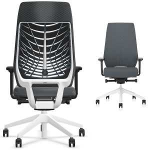 Interstuhl JOYCEis3 JC317 Bürostuhl mit Softback hoch Farbe anthrazit hellgrau Interstuhl JOYCEis3 JC317 Bürostuhl mit Softback hoch Farbe anthrazit hellgrau