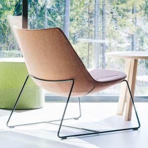 Profim Chic Lounge Sessel mit Kufengestell - Synergy LDS73 Profim Chic Lounge Sessel mit Kufengestell - Synergy LDS73