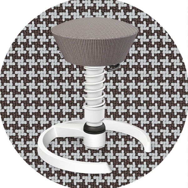 Aeris Swopper Sondermodell PEPITA | Gestell weiß | Gleiter