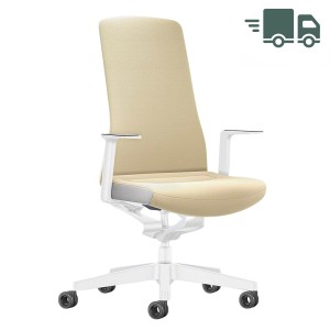 Interstuhl PURE INTERIOR Edition Bürostuhl mit Polsterrücken - Variante beige - schnell geliefert Interstuhl PURE INTERIOR Edition Bürostuhl mit Polsterrücken - Variante beige - schnell geliefert