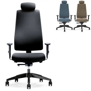 Interstuhl GOAL (322G) Bürostuhl mit Kopfstütze verschiedene Farben Interstuhl GOAL (322G) Bürostuhl mit Kopfstütze verschiedene Farben