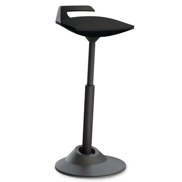 Aeris Muvman Mikrofaser schwarz High-Feder - Gestell schwarz 